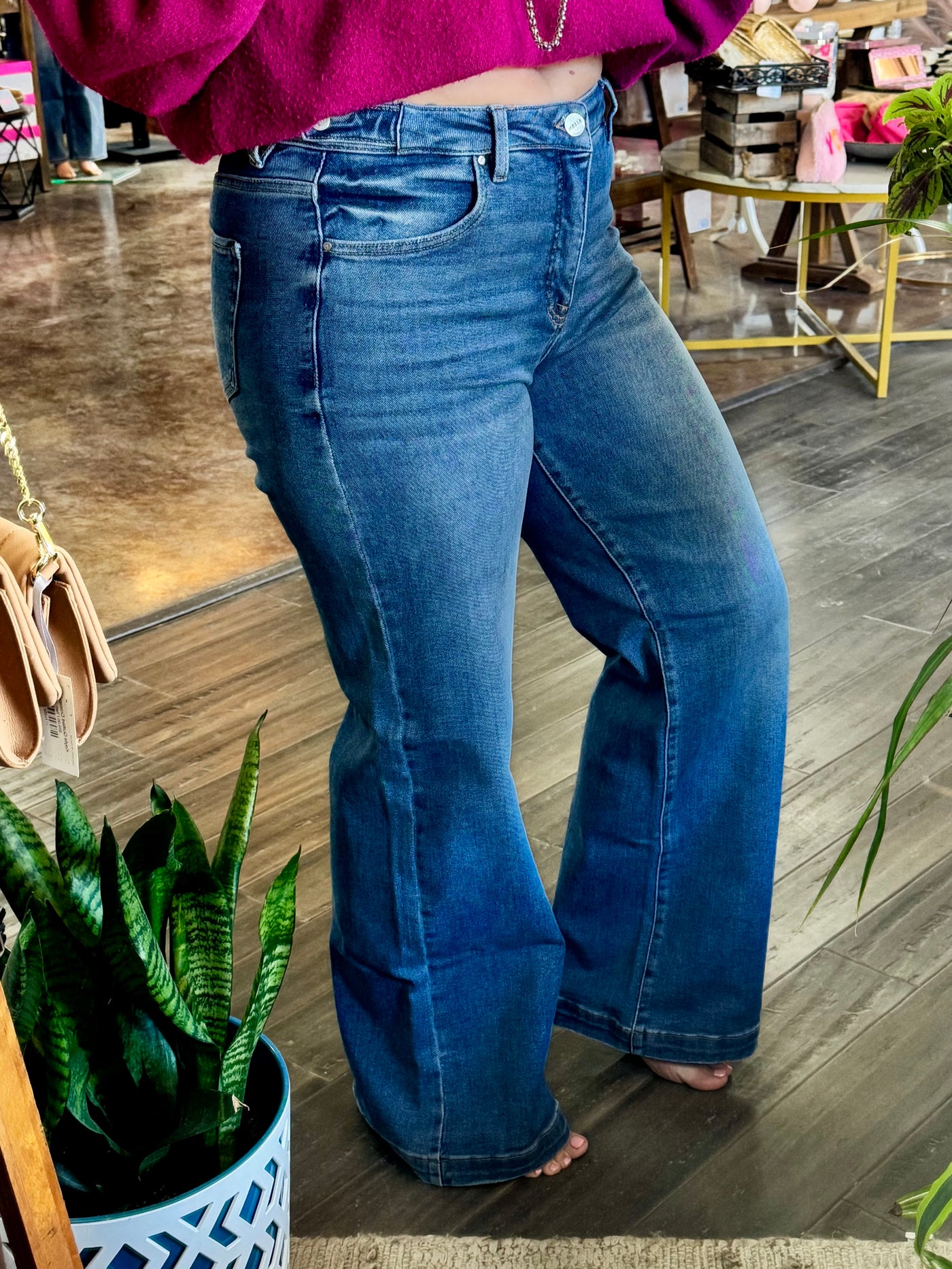 Ashley Wide Leg Jeans