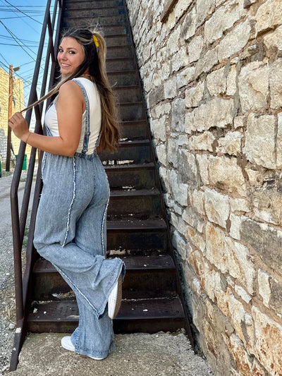 Mineral Washed Jumpsuit