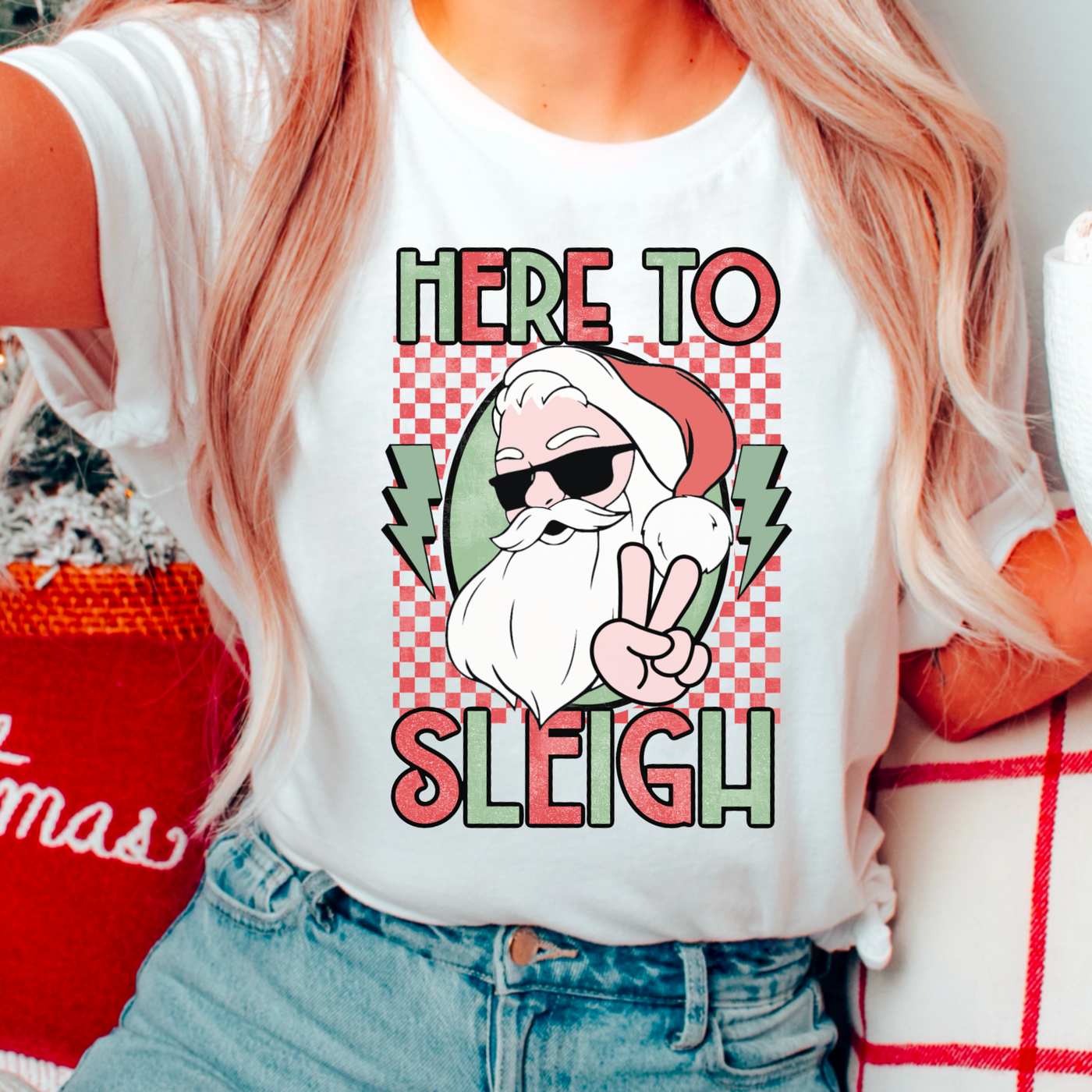 Here To Slay Christmas Graphic Tee