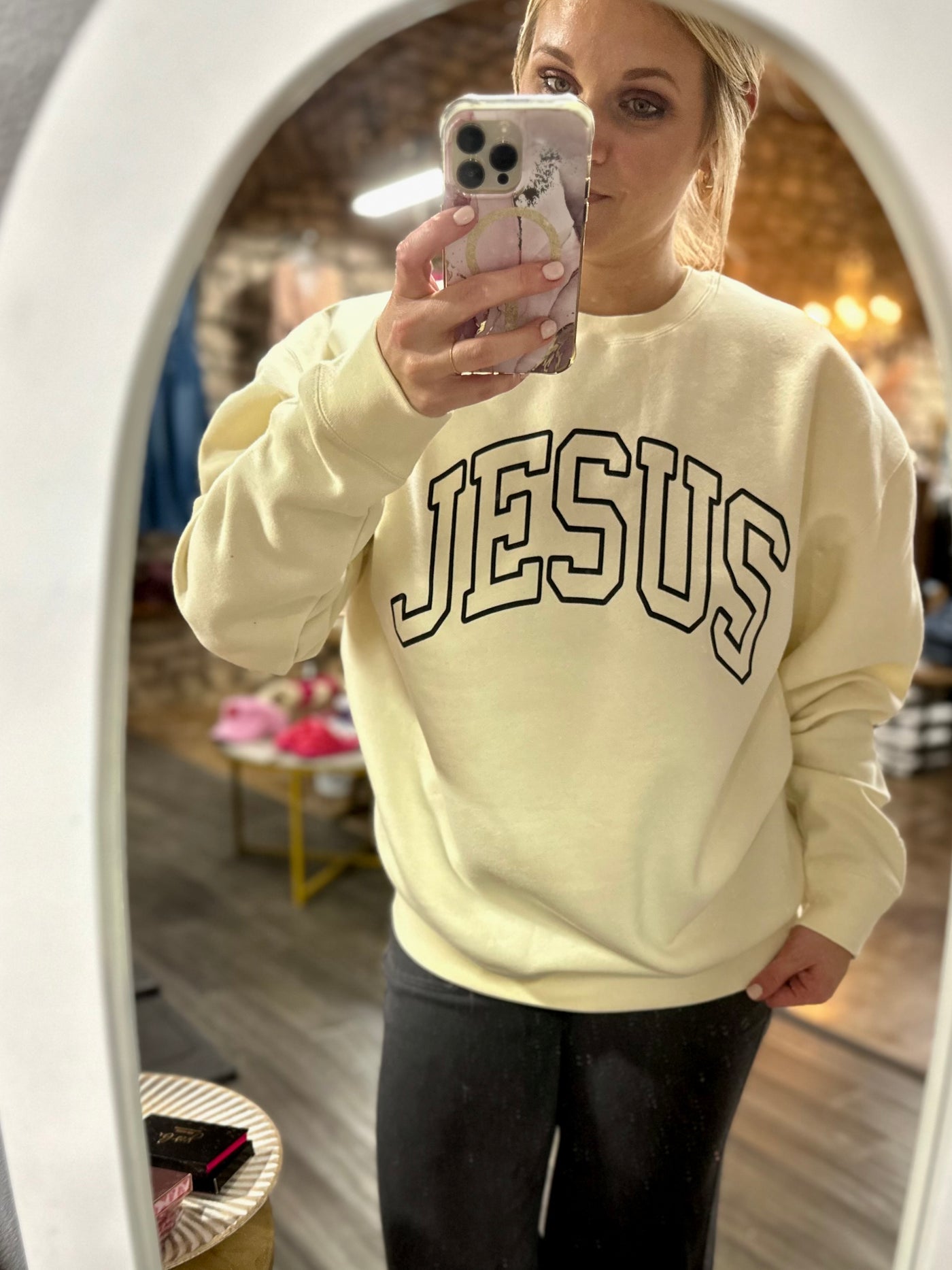 Varsity Jesus Sweatshirt