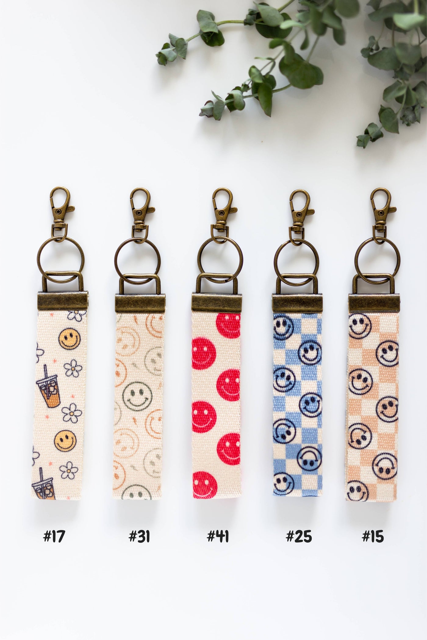 Canvas Wrist Keychain Lanyard, Custom Lanyard, Key Fob Wrist