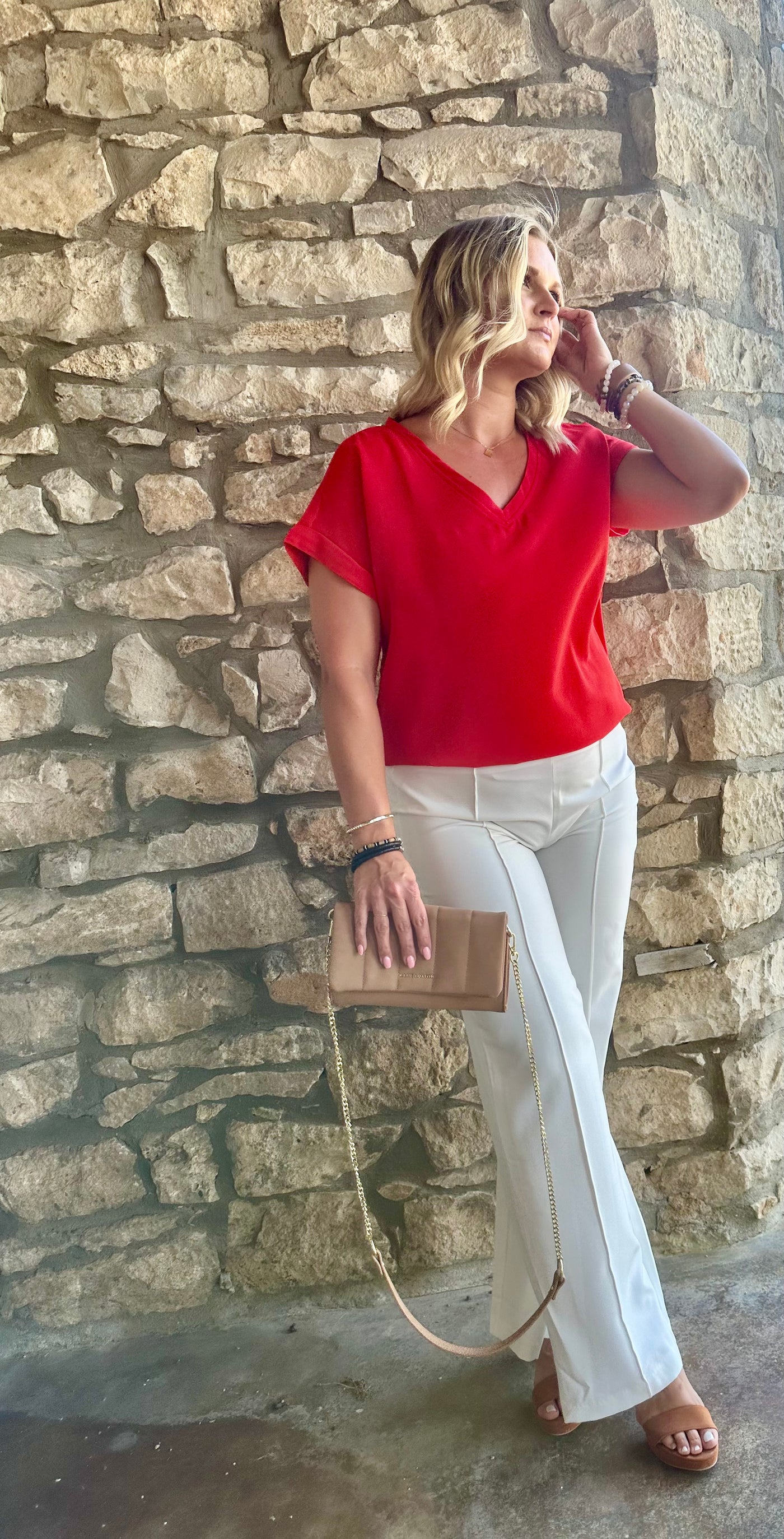 white pleated dress pants White Linen Pleated Trousers