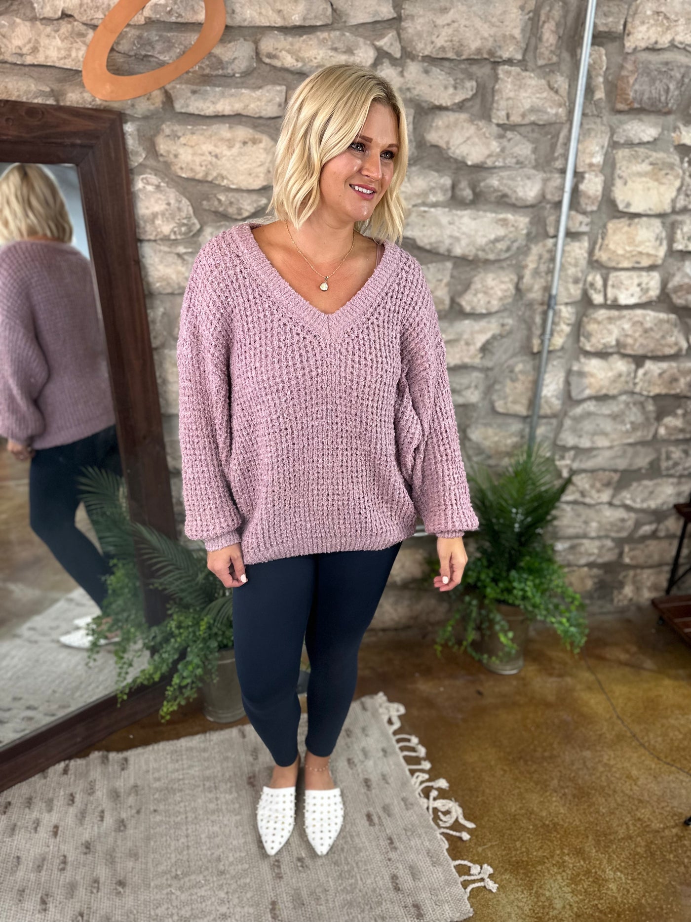 Soft & Lofty Waffle Sweater