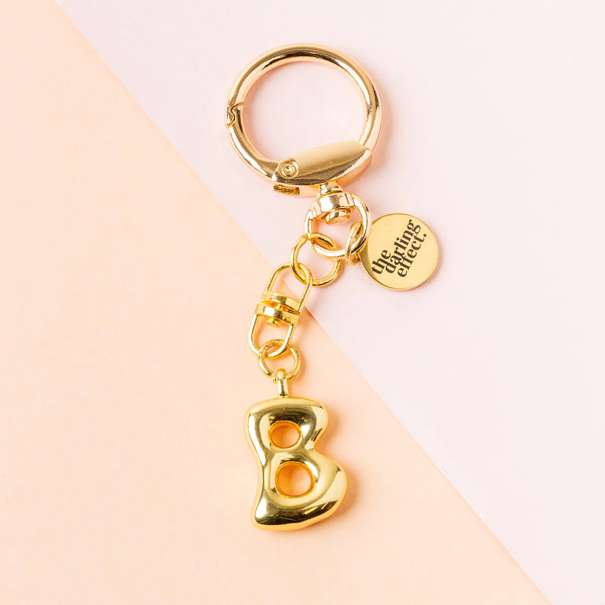 Bubble Letter Keychain