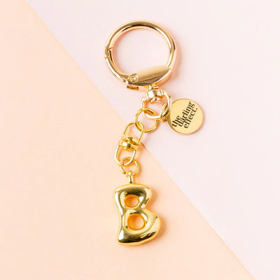 Bubble Letter Keychain