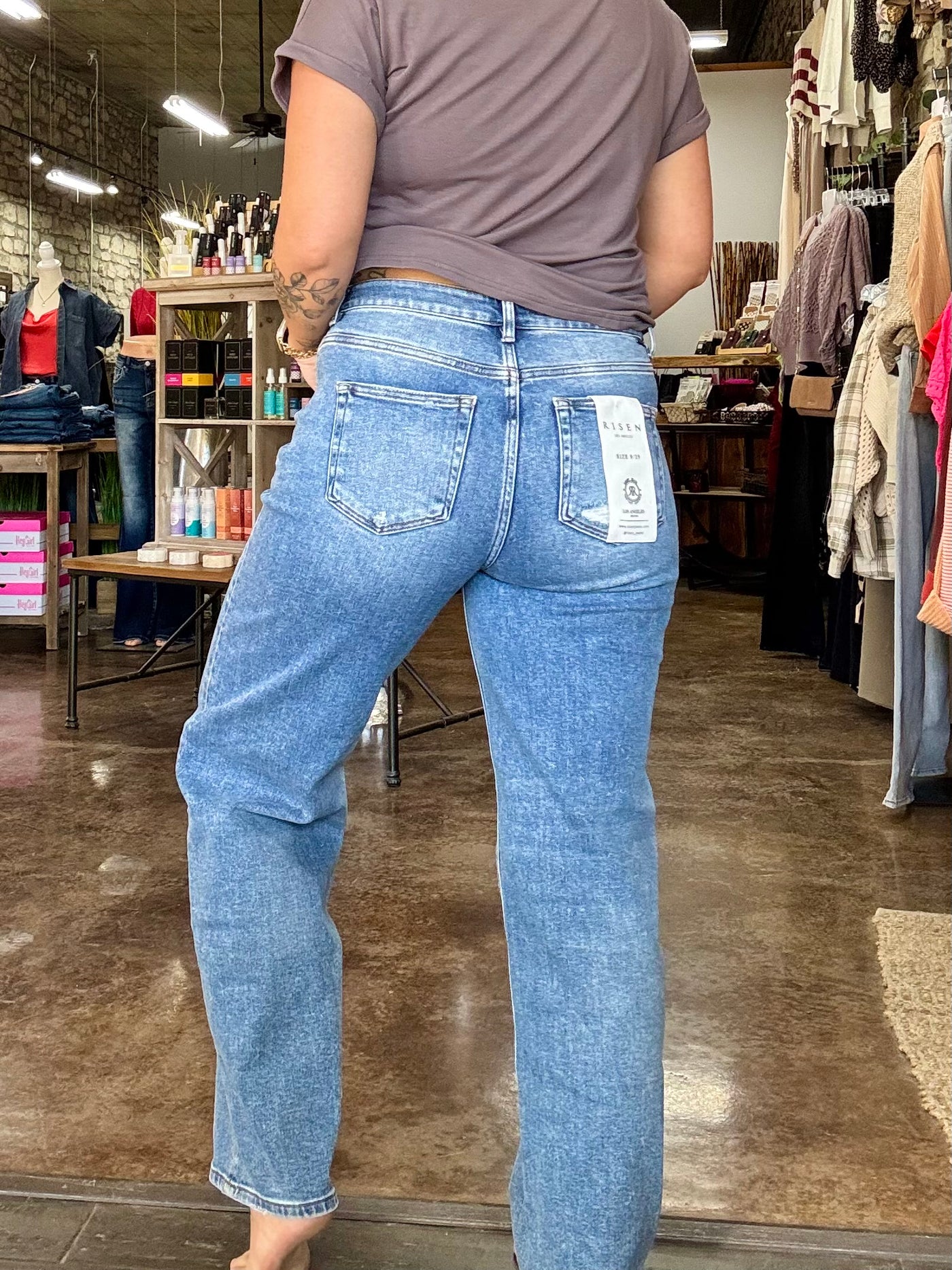 High Rise Wide Leg Baggy Jeans