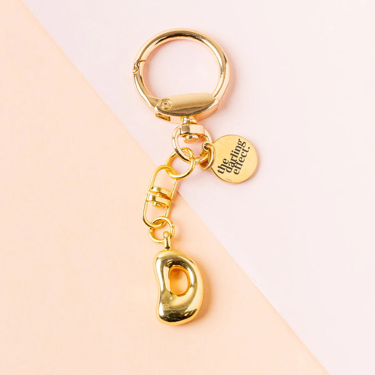 Bubble Letter Keychain