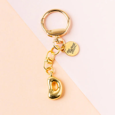 Bubble Letter Keychain