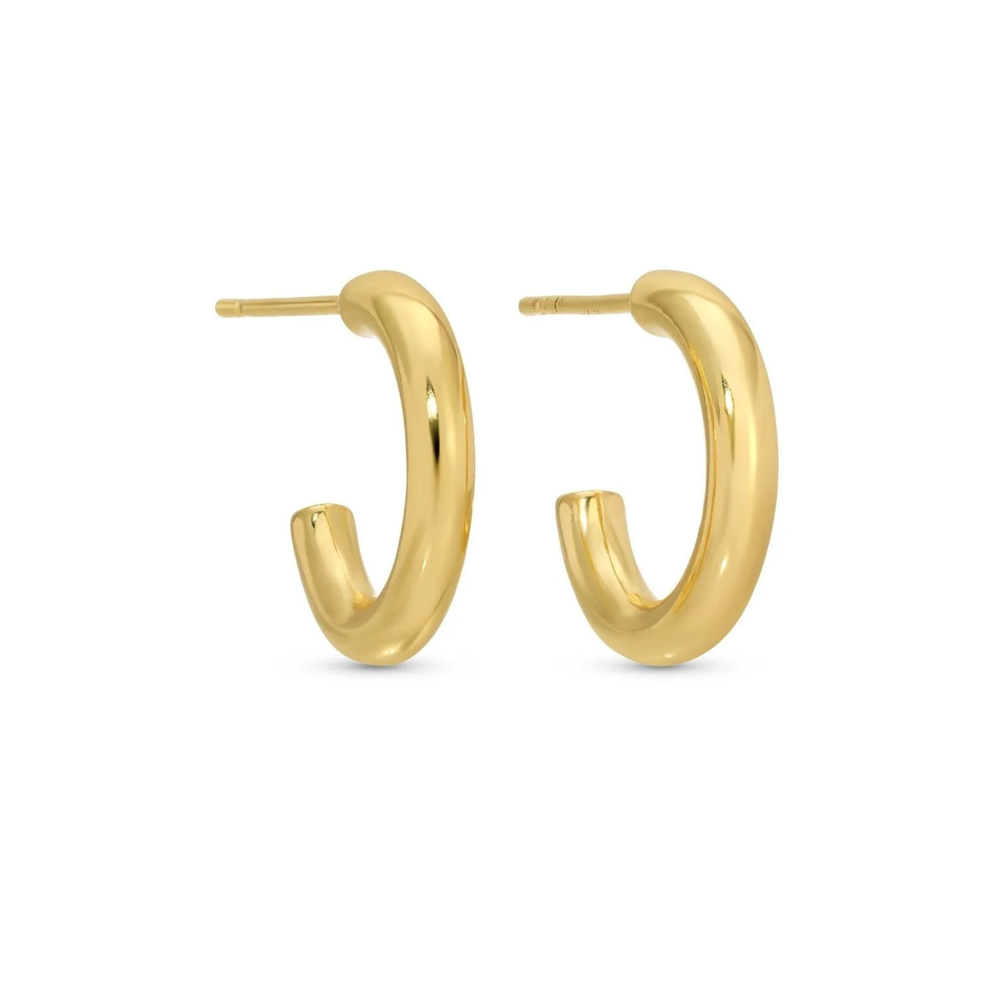 Small Hoops-Gold