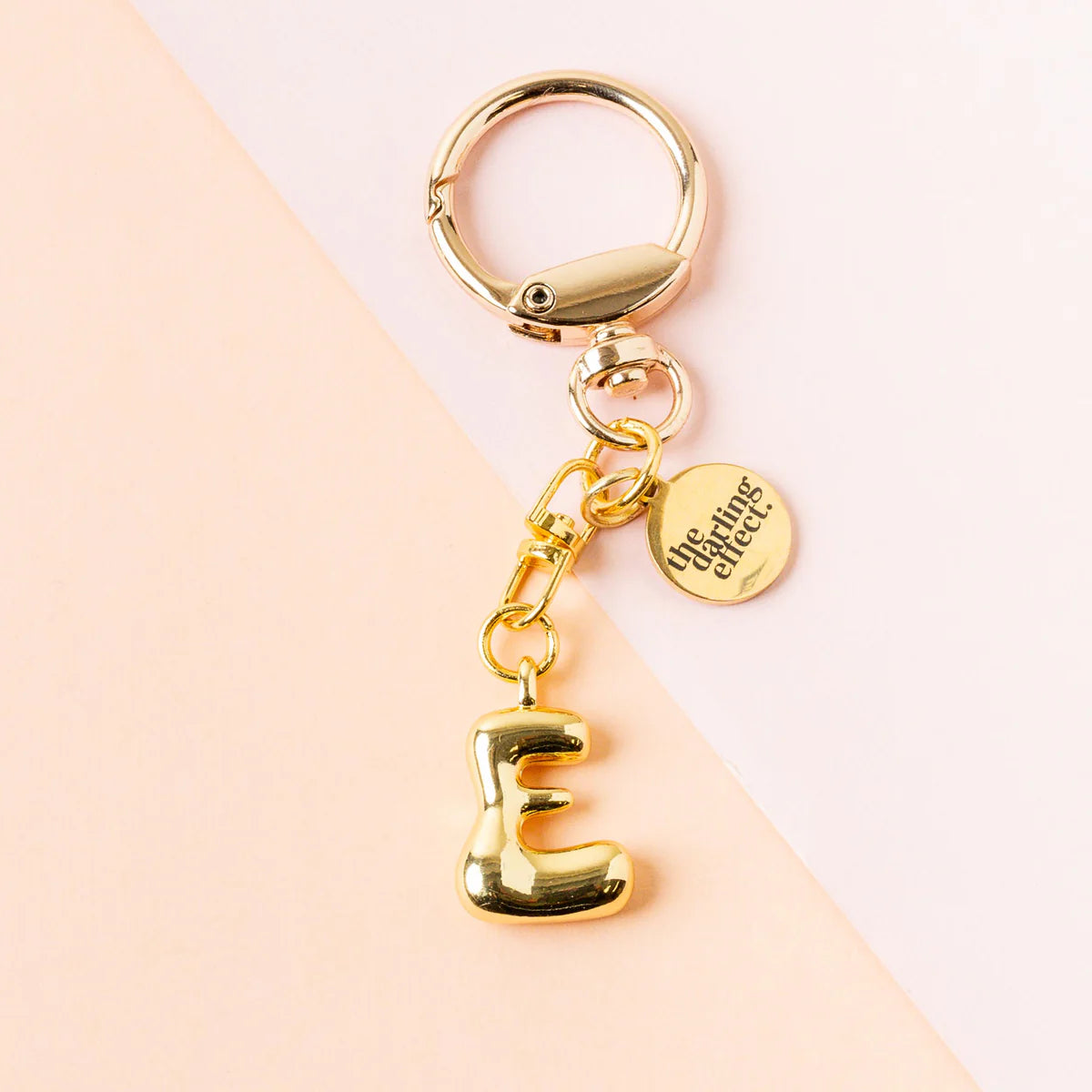 Bubble Letter Keychain