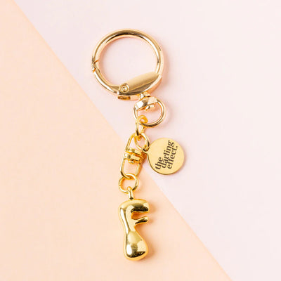Bubble Letter Keychain