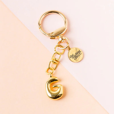 Bubble Letter Keychain