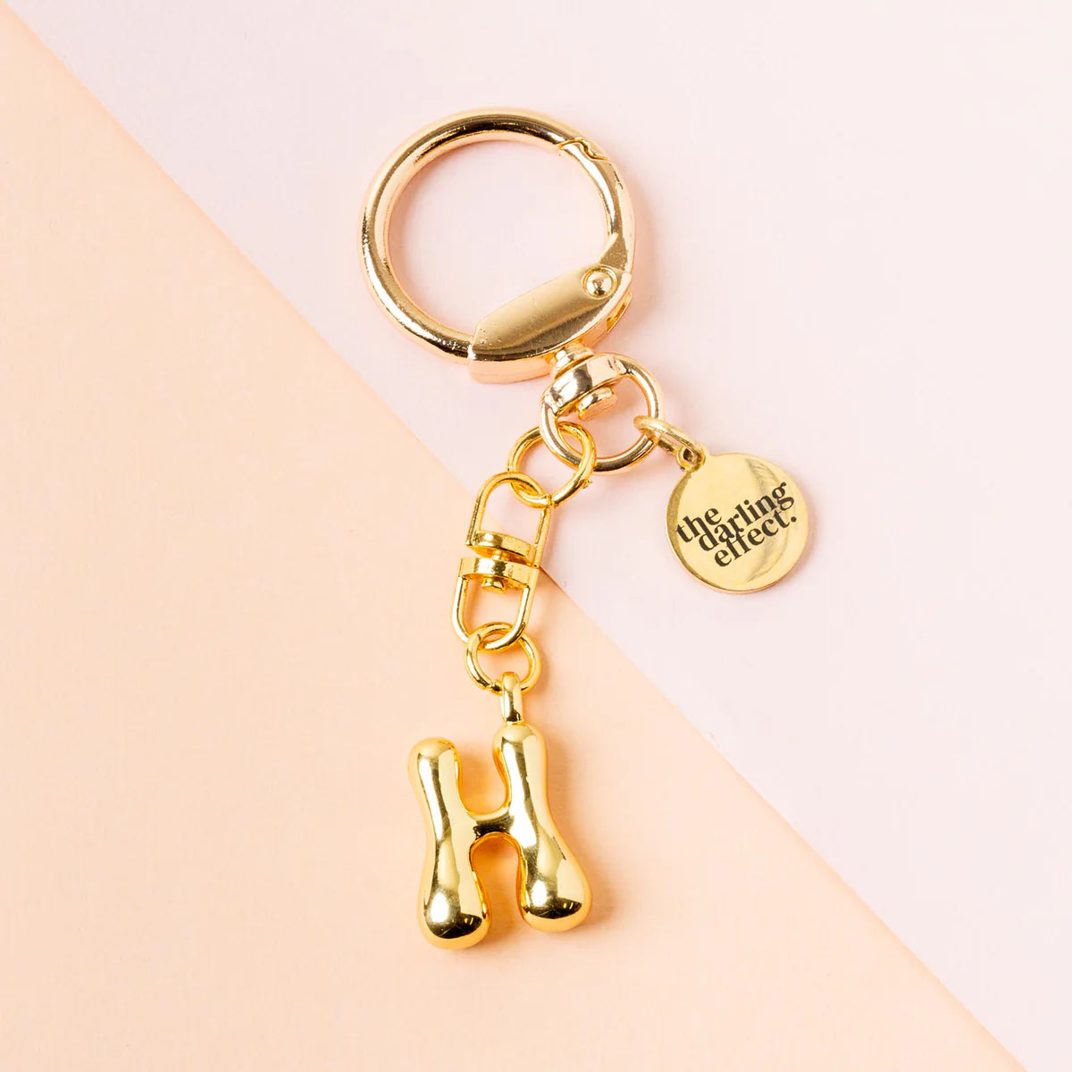 Bubble Letter Keychain