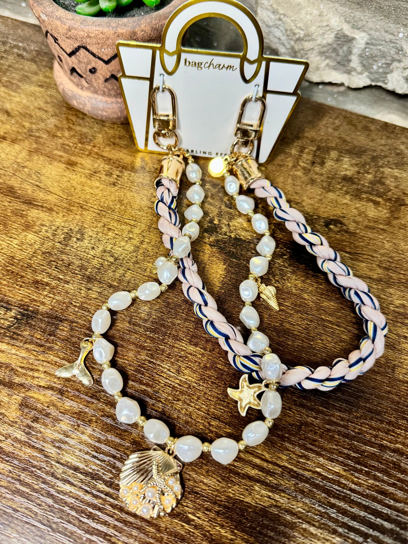 Necklace Bag Charm-Seas the Day