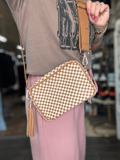 Woven Willow Camera Crossbody