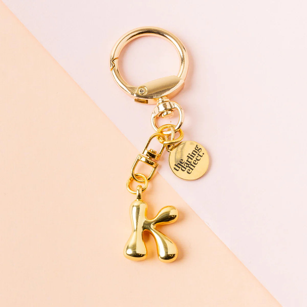 Bubble Letter Keychain