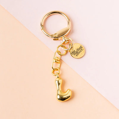 Bubble Letter Keychain