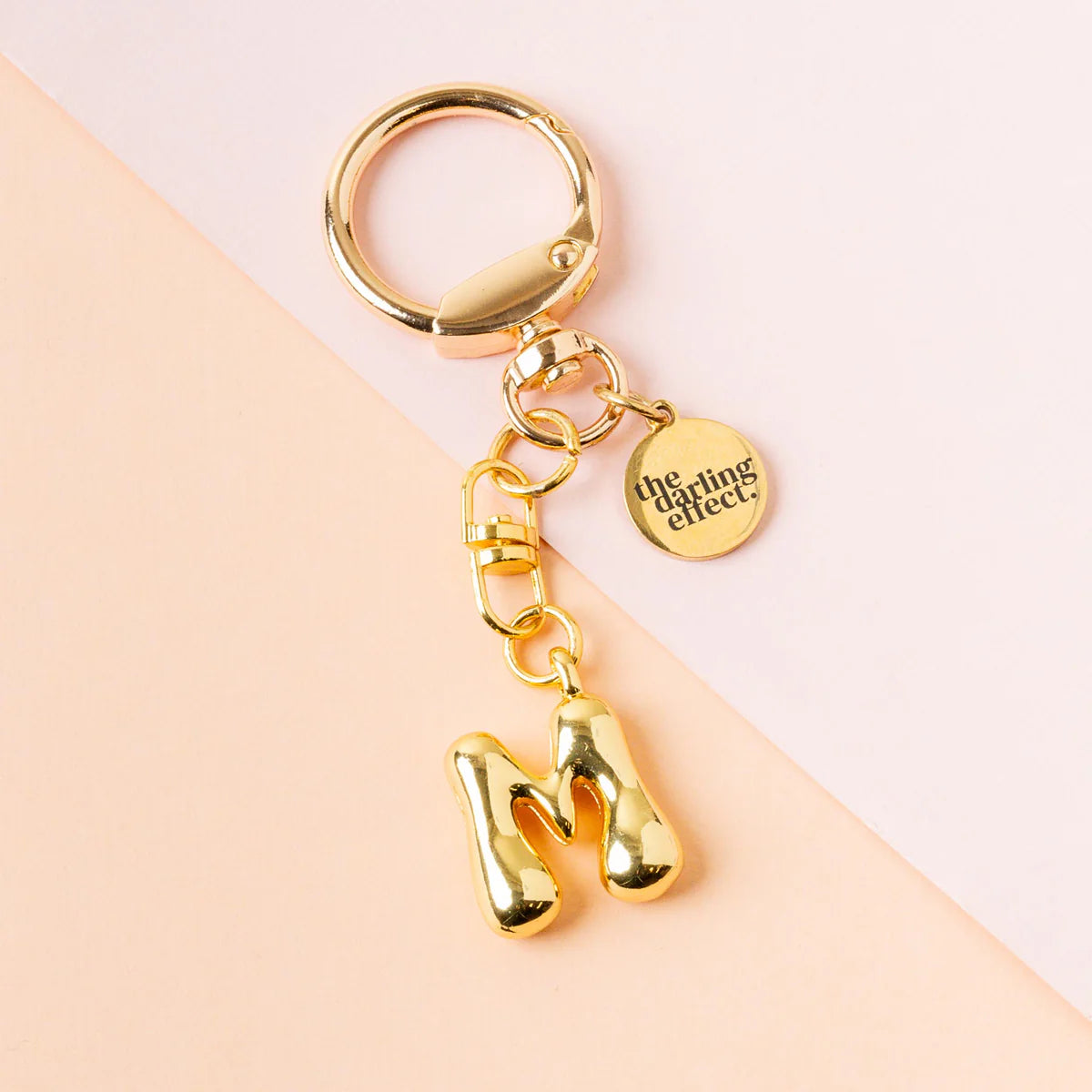 Bubble Letter Keychain