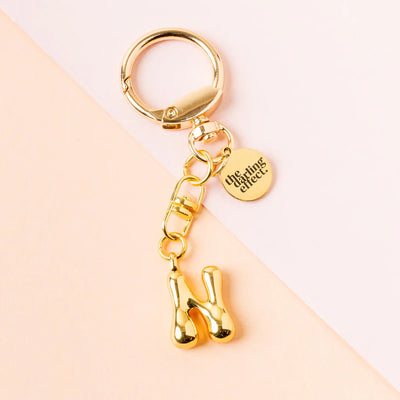 Bubble Letter Keychain