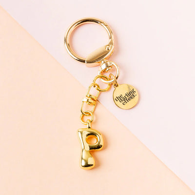 Bubble Letter Keychain