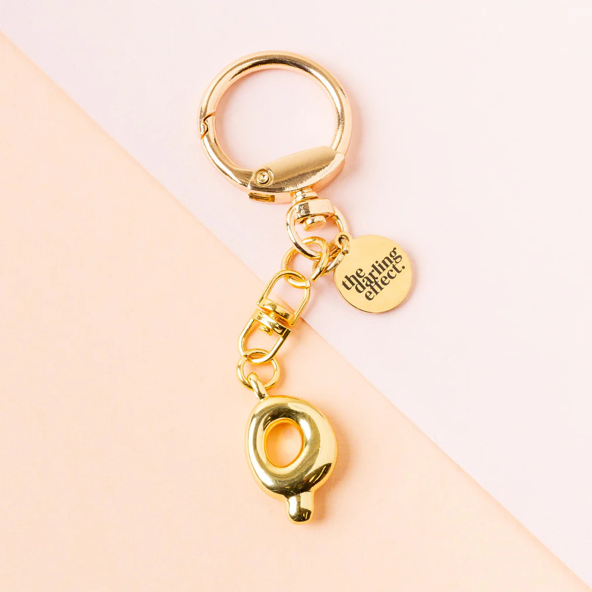 Bubble Letter Keychain