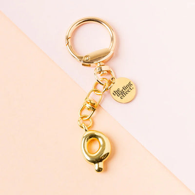 Bubble Letter Keychain