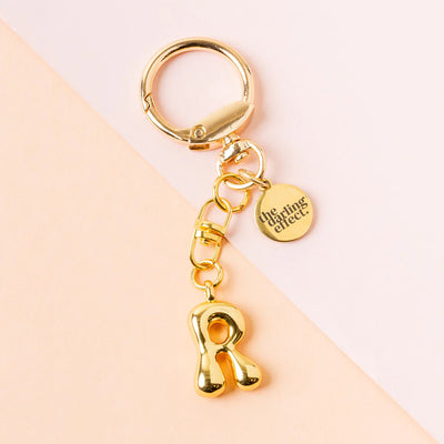 Bubble Letter Keychain