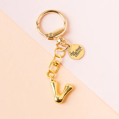 Bubble Letter Keychain