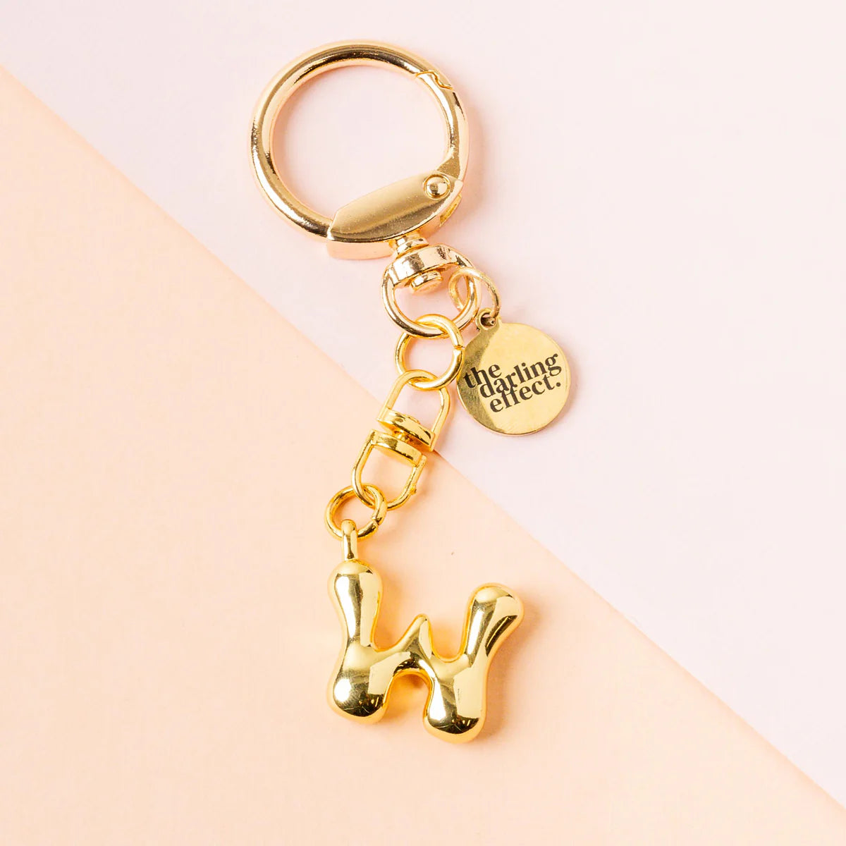 Bubble Letter Keychain