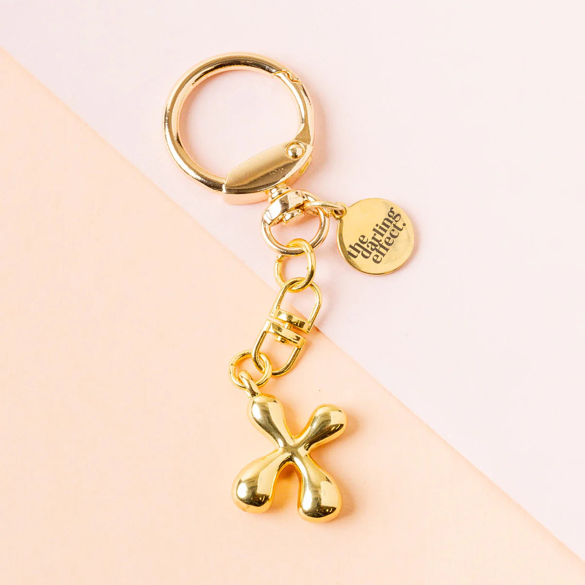 Bubble Letter Keychain