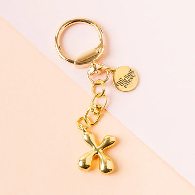 Bubble Letter Keychain