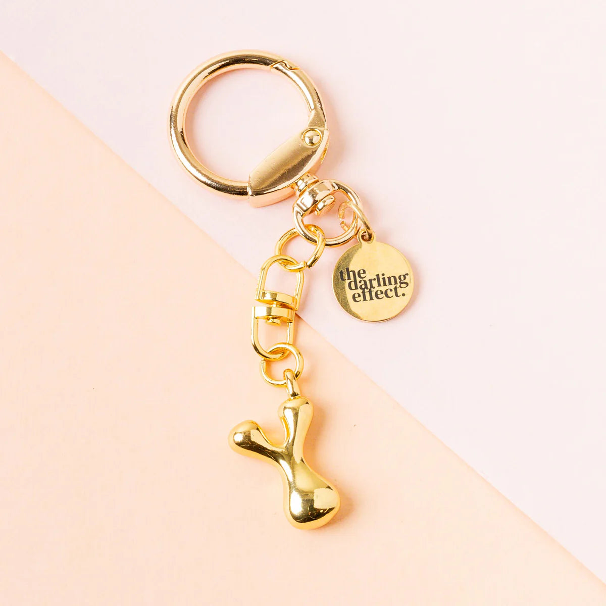 Bubble Letter Keychain