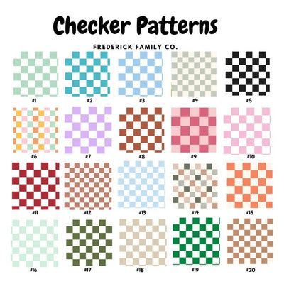 Checker Car Coasters, Set of 2 Car Checker Coasters, Cute Car Accessories, Cup Holder Coasters