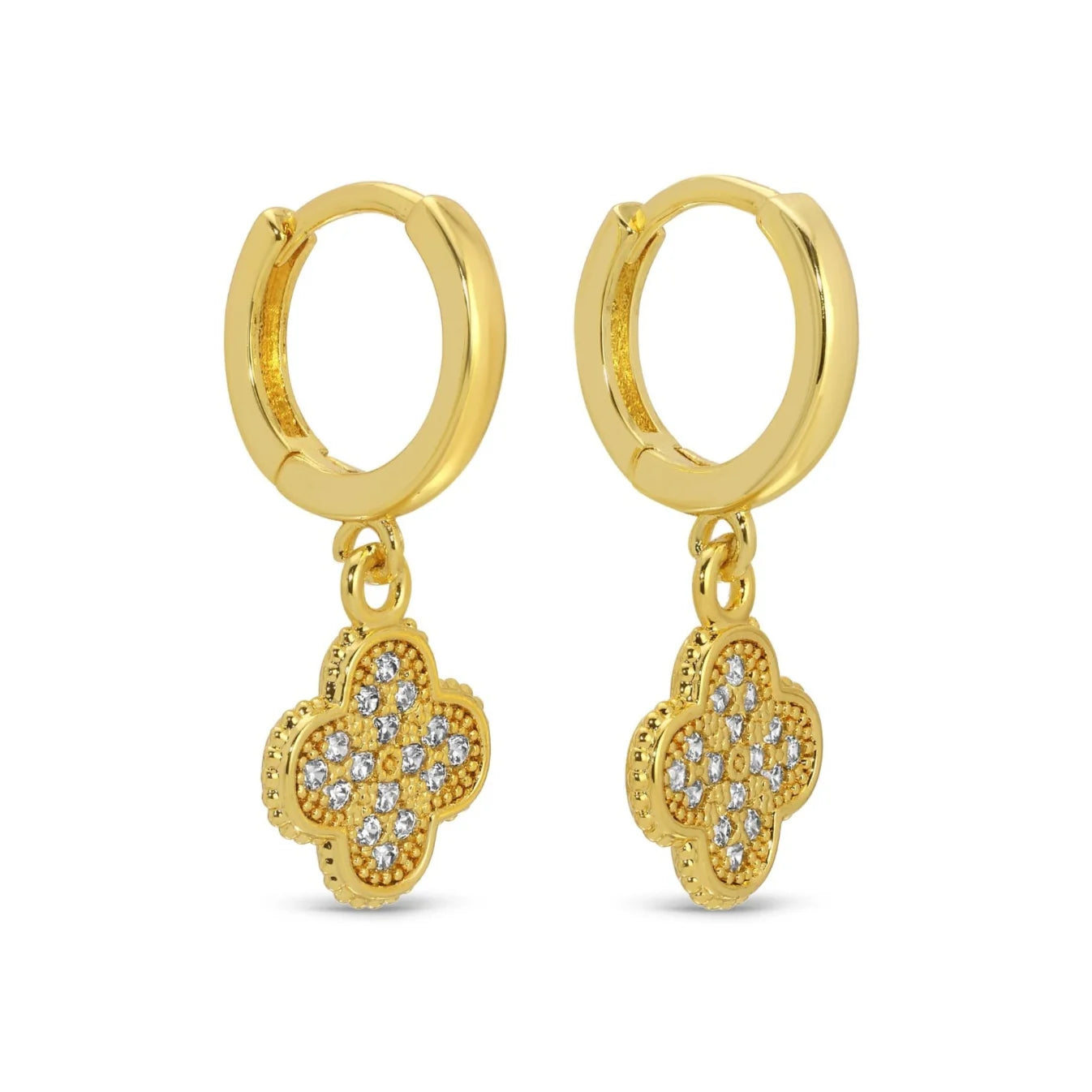 Medallion Drop Earrings
