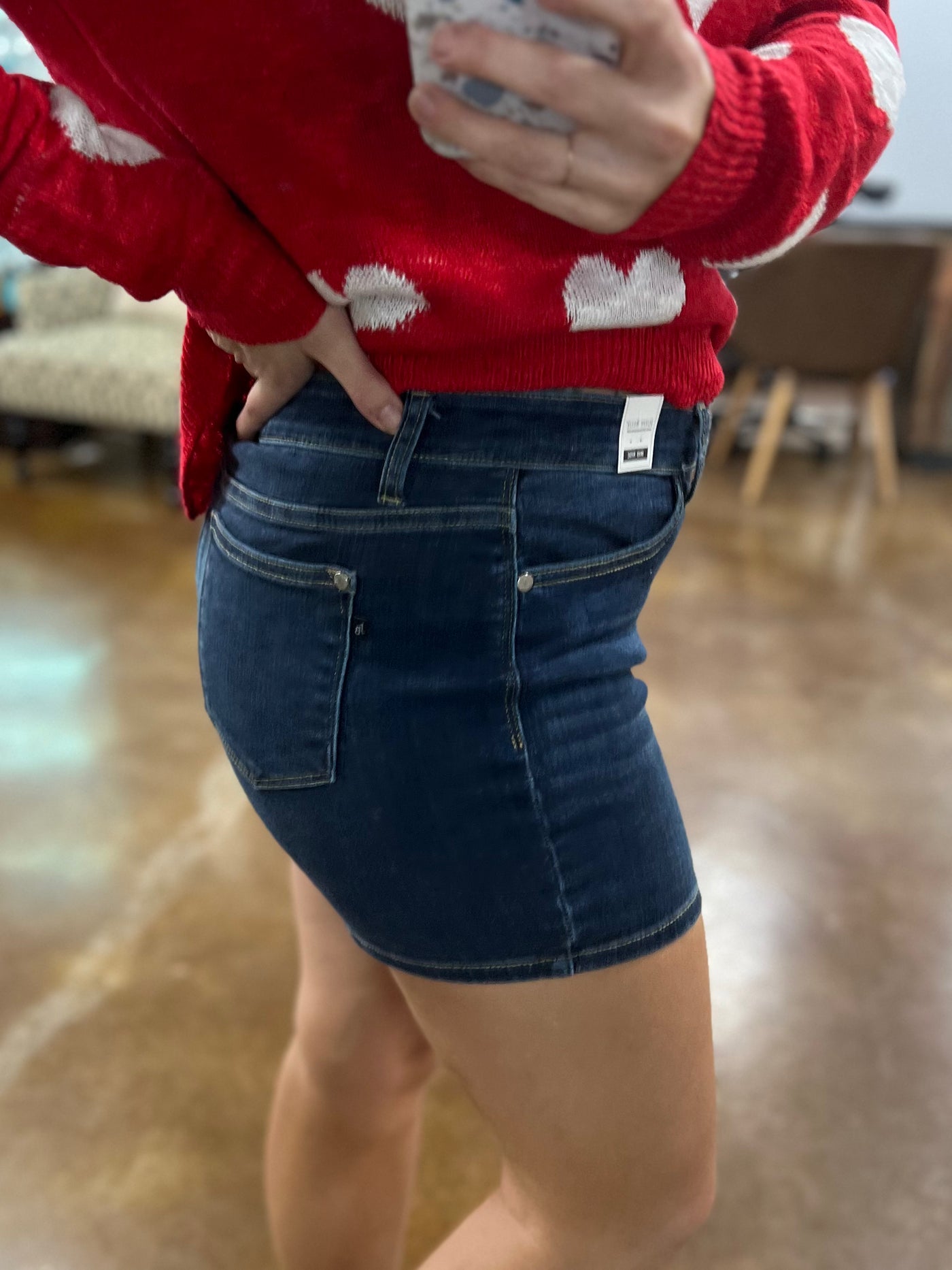 Dark Wash Judy Blue Shorts