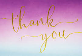Amethyst Thank You Cards